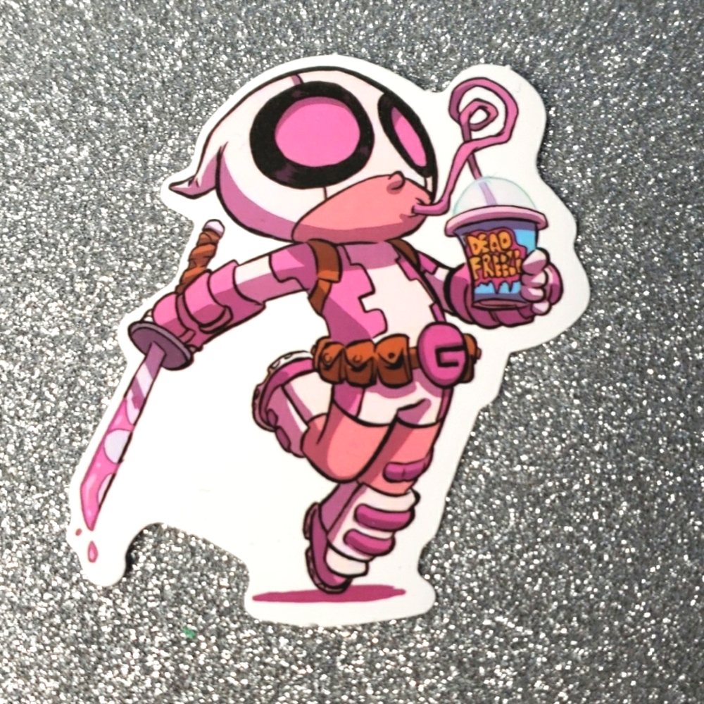 10/$10 MARVEL Waterproof Sticker